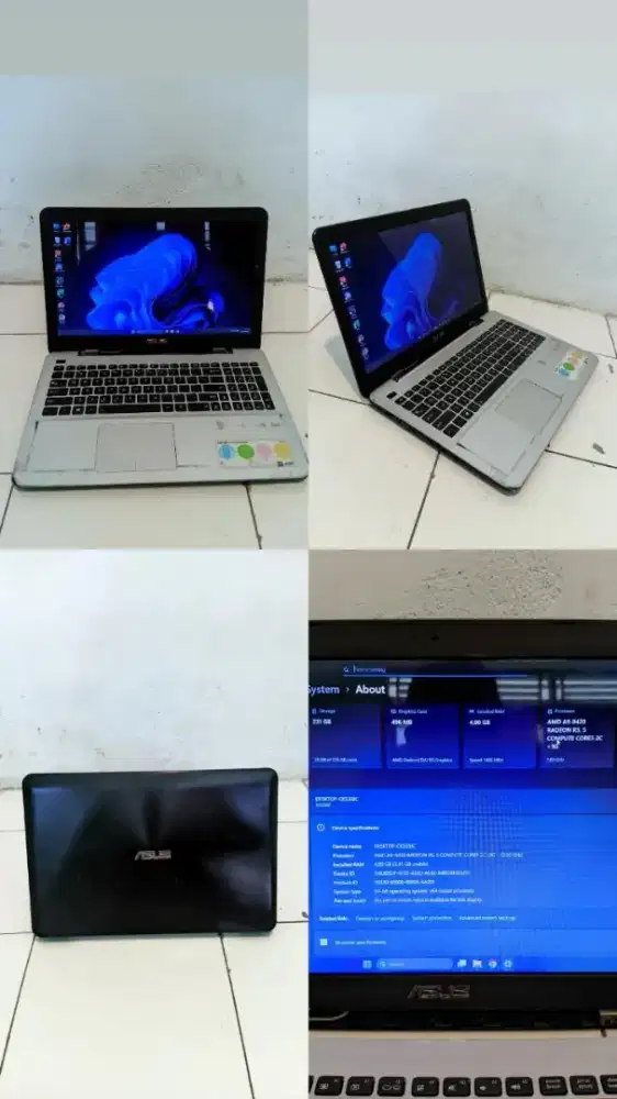 LAPTOP KERE HORE ASUS X555BP DDR4