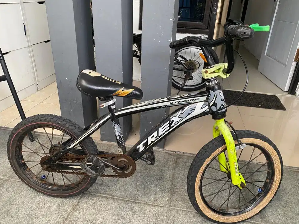 Sepeda merk Trex Bekas untuk anak usia 5-9 tahun