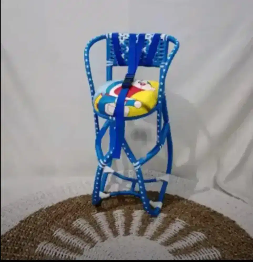 Kursirotan, kursi boncengan, boncengan motor, kursi boncengan anak