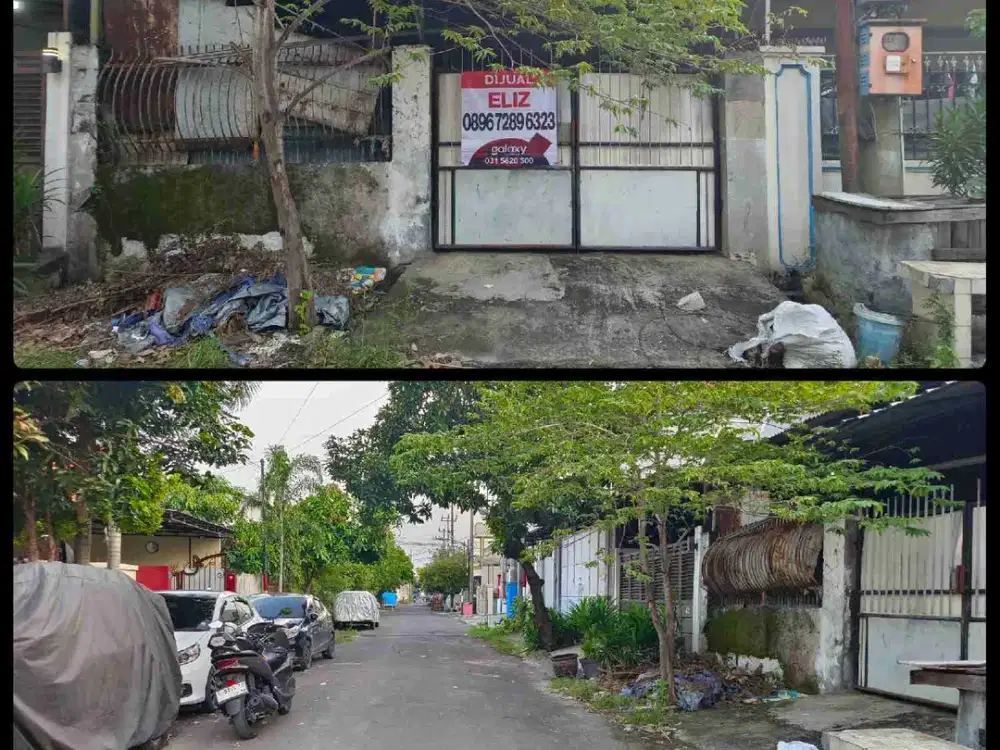 Rumah Hitung tanah dijual