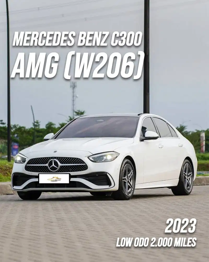 Good Deals Like New - Mercedes Benz C300 AMG 2023 (W206)