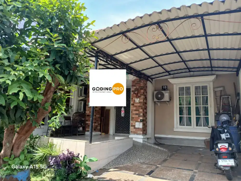 Jual cepat rumah atap bajaringan. CitraGran Cibubur.