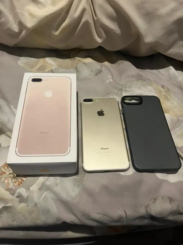 Iphone 7 plus 128 gb ibox full original fullset mulus 99%
