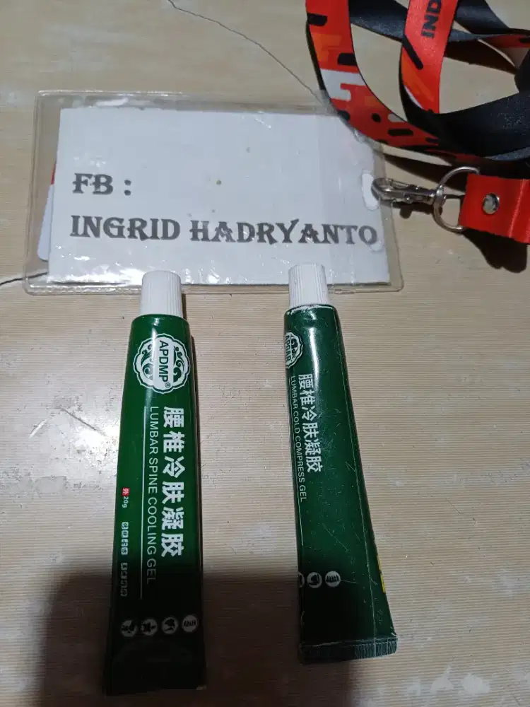 Lumbar Spine Cooling Gel