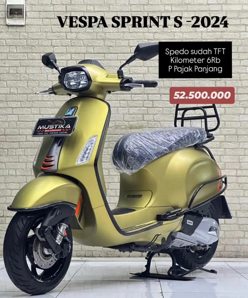 Km 6rb‼️ Sprint S 150 Iget ABS Speedo TFT 2024 - Zaky Mustika