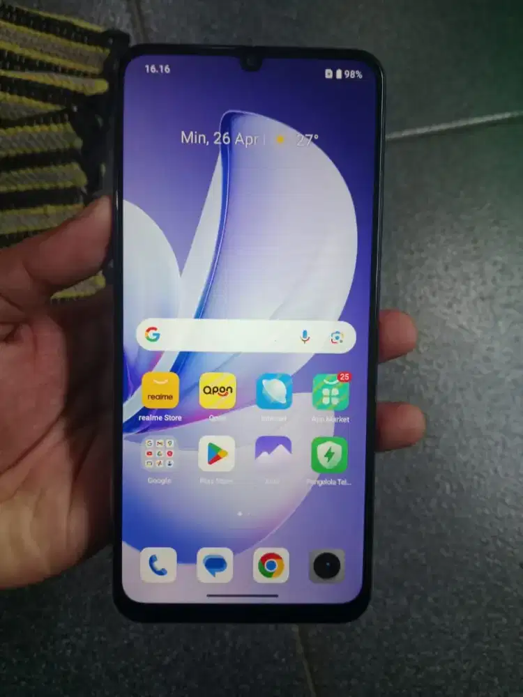 Realme Note 70 terbaru ram 4+4/128gb batre 6300 awet mulus nominus