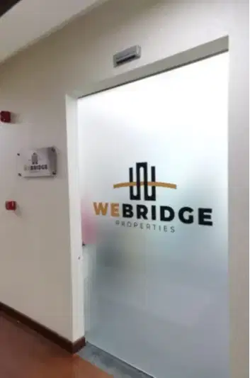 Sticker Sunblast buram kaca kamar mandi toilet hotel & rumah mewah