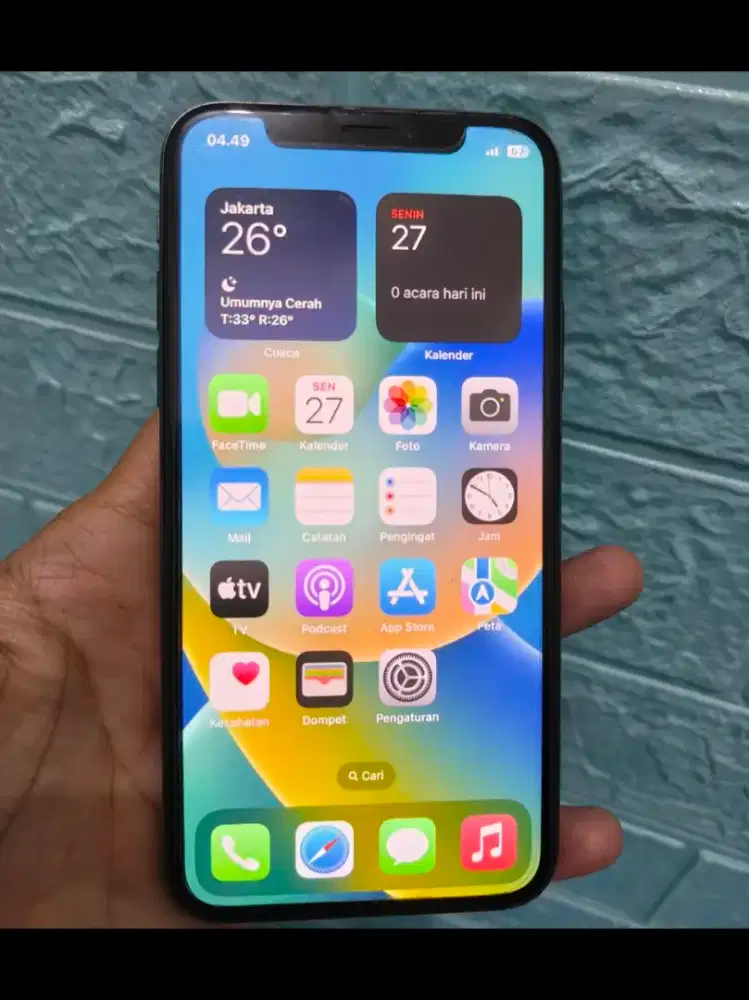 Iphone x 256gb beacukai resmi
