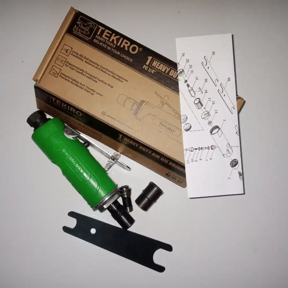 TEKIRO Heavy Duty Air Die Grinder AT-AG1629 1/4inch