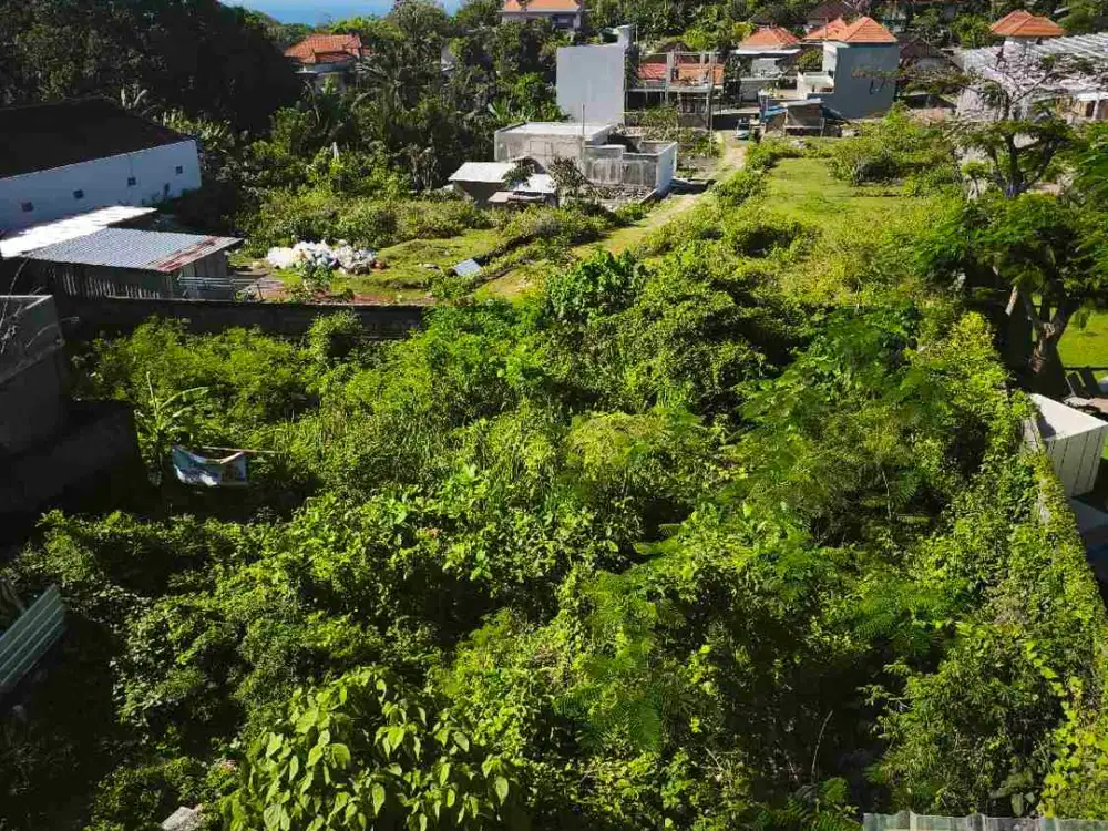 dijual tanah 5are 575 juta per are second floor ocean view dekat Nirmala Pecatu Badung Bali