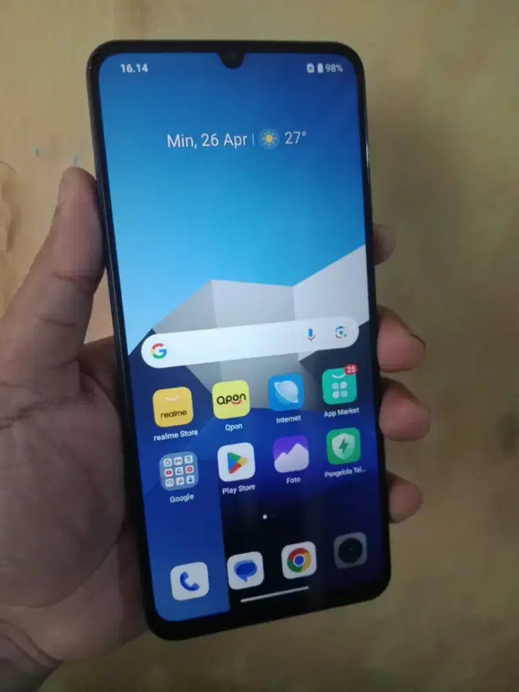 Realme Note 70 terbaru ram 4+4/128 GB mulus nominus batre 6300 awet