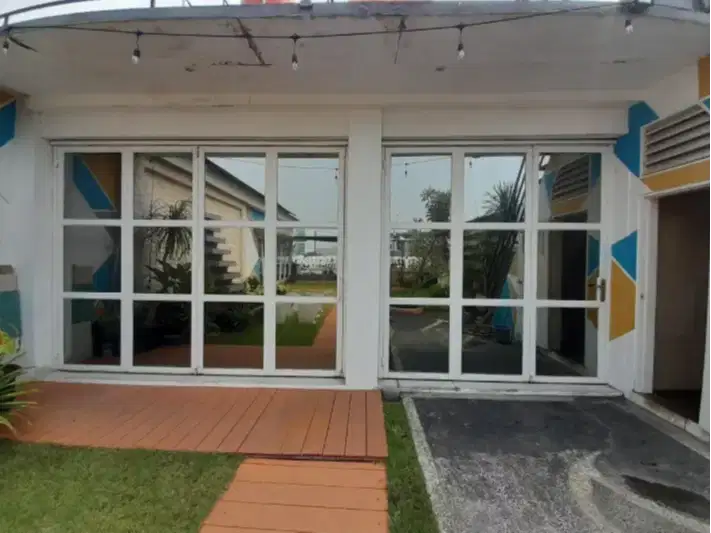 KACA FILM ONEWAY VISION STIKER KACA SANDBLAST ES CUTTING STICKER LOGO