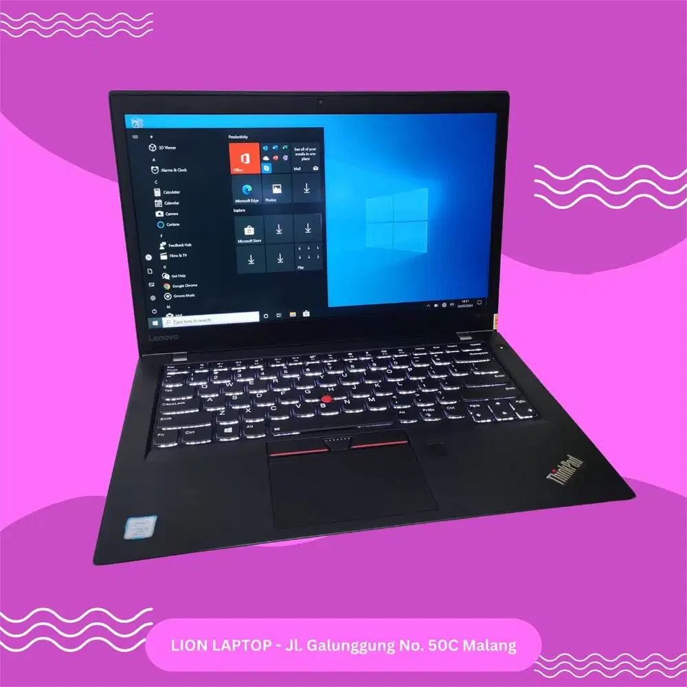Core i5 Gen 7 RAM 8GB SLIM TOUCHSCREEN Lenovo Thinkpad T470s [27|04]