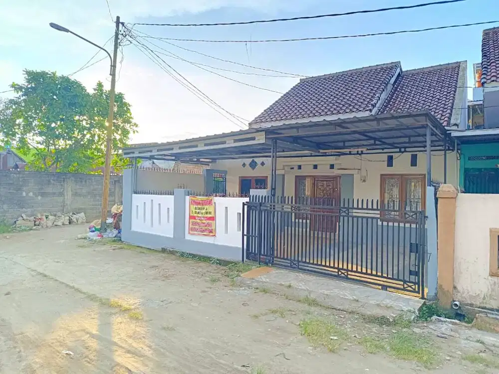 DIJUAL RUMAH HOOK KOMPLEK GRANDHILL 8 TANGGA BUNTUNG PALEMBANG