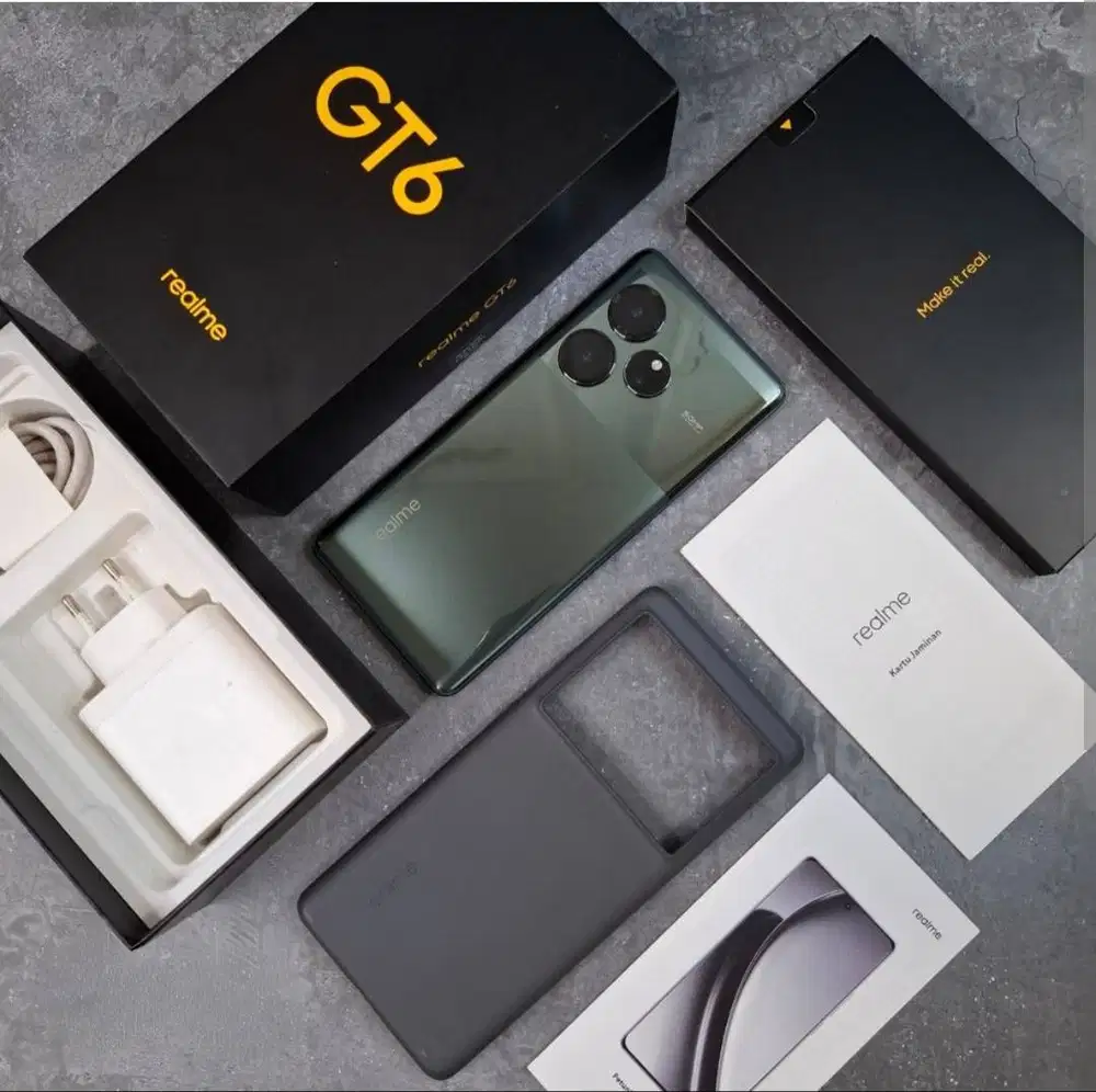 Realme GT 6 Like new 12/256gb resmi