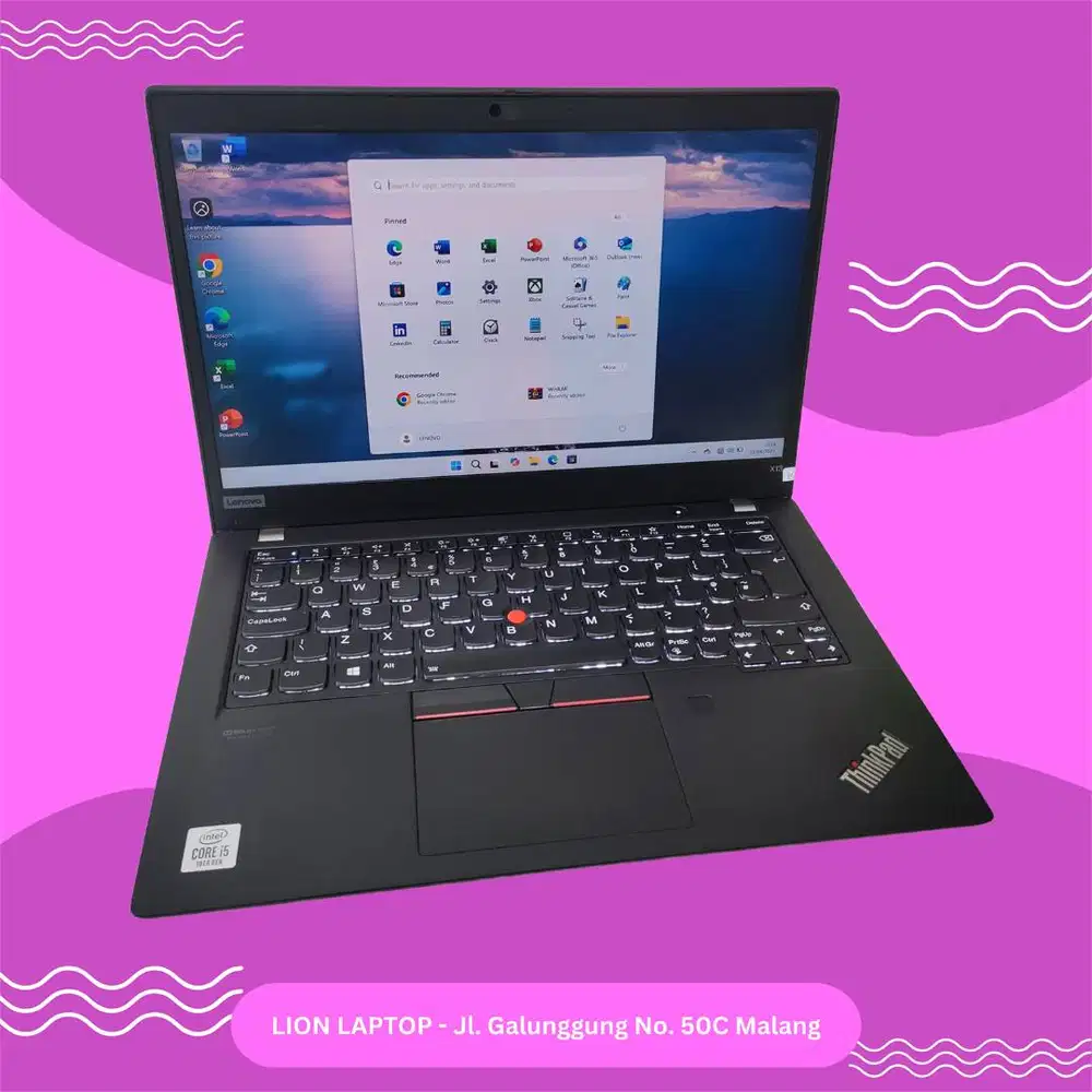 Core i5 Gen 10 slim mulus RAM 8GB SSD 256 Lenovo Thinkpad X13 [27|04]