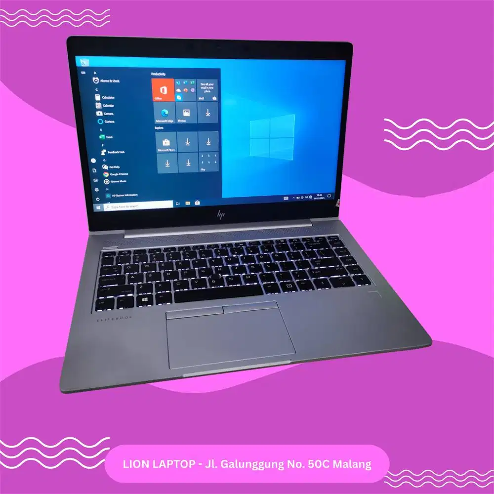 FUll Aluminium Body Core i7 gen 8 8/256 HP Elitebook 840 G6 [27|04]