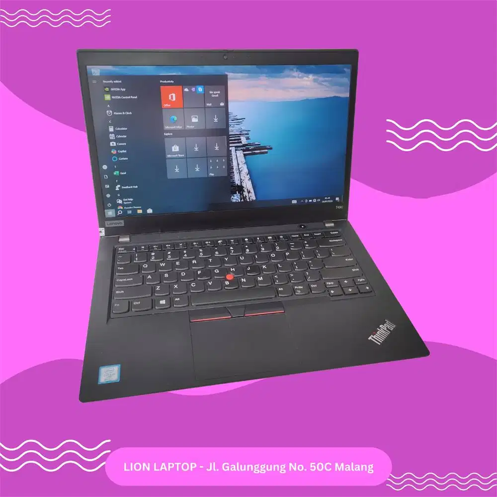 Double VGA NVIDIA Core i5 8/256 Slim Lenovo Thinkpad T490 [27|04]