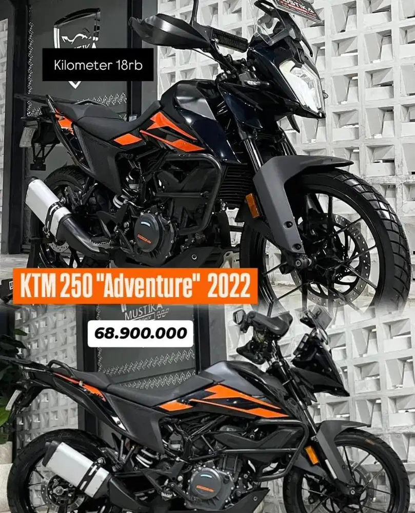 KTM 250 Adventure ABS 2022 Kondisi Grade A - Zaki Mustika Motor