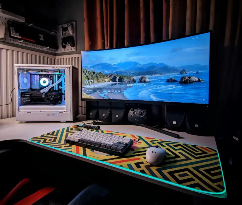 termurah pc gaming ryzen 5600 | rx 6600 | liquid cooler