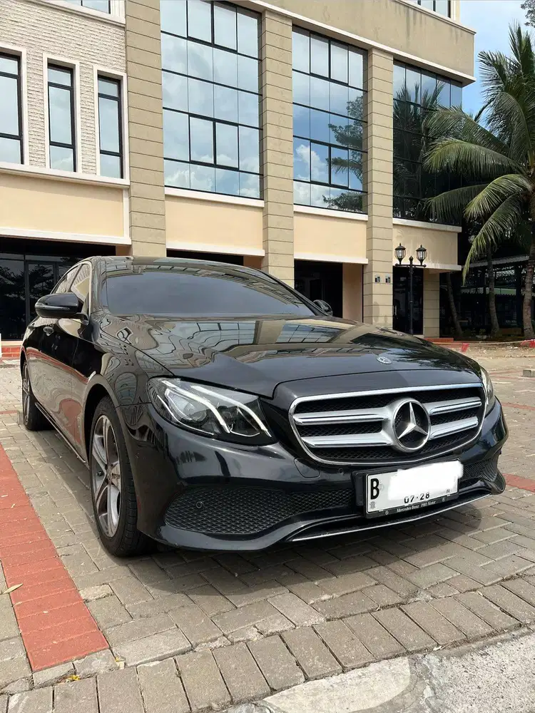 Mercedes-Benz E200 W213 Avantgarde 2018 Hitam Black 2017 2019 Mercy