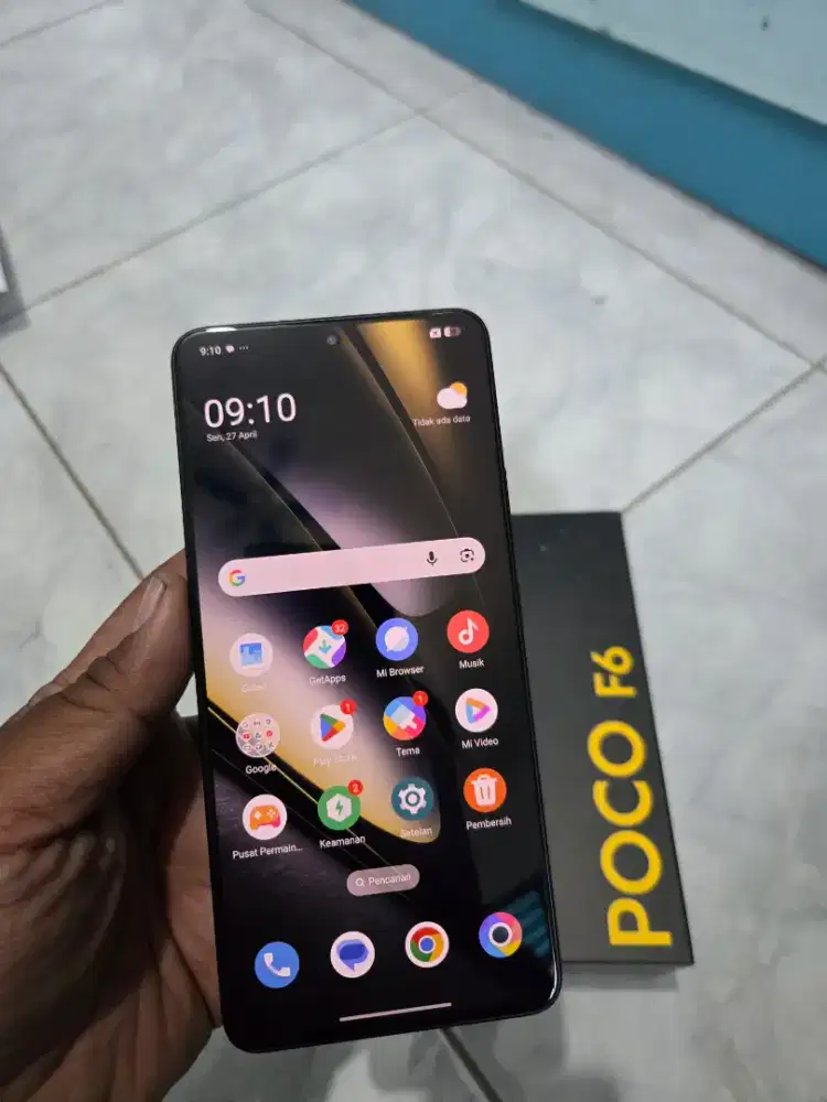 Poco f6 12/512 lengkap original