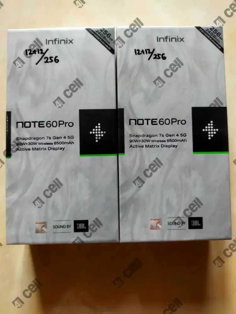 Infinix note 60 pro ram 12+12/256 100% baru Termurah