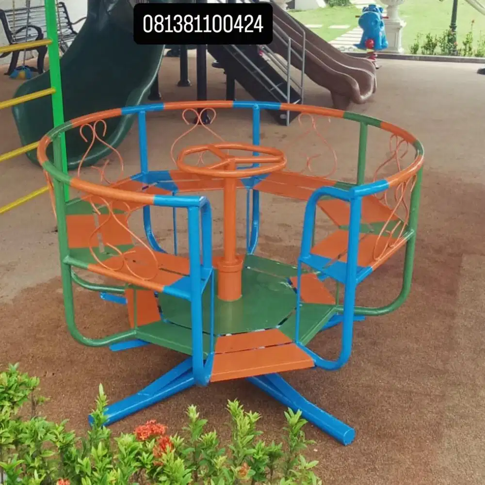 Mainan anak gelas putar