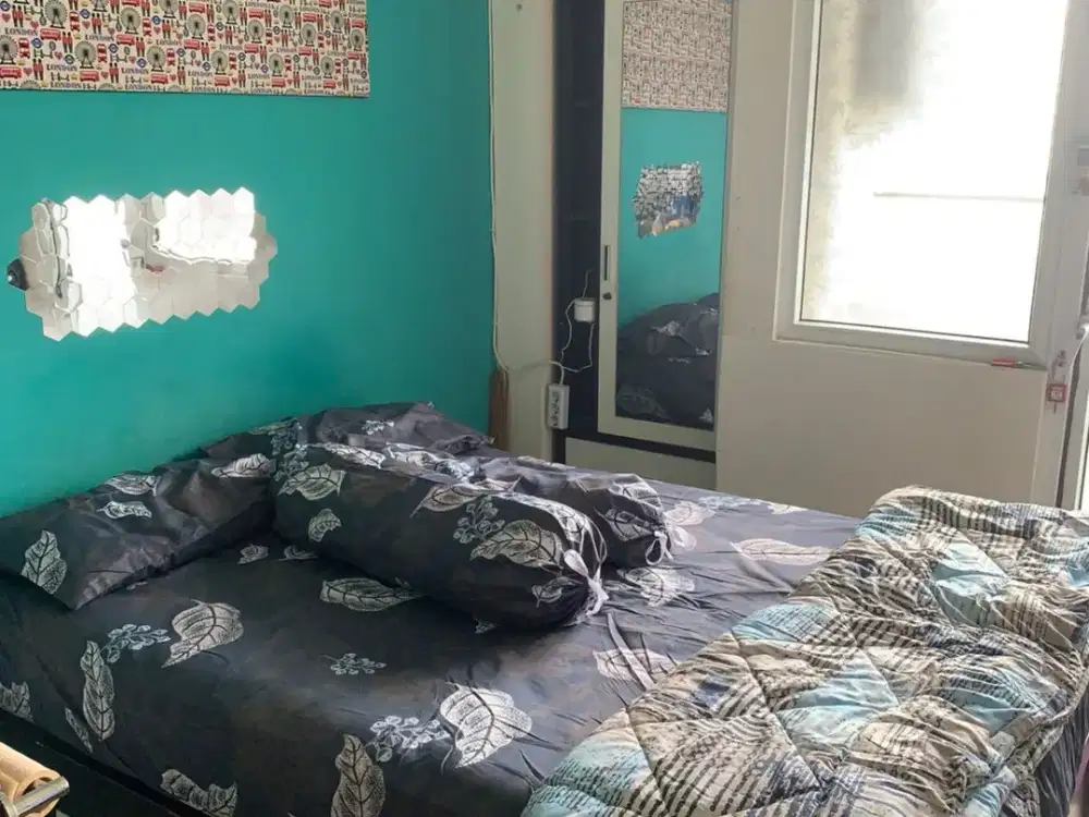 Green Pramuka  City Studio Furnish Bagus