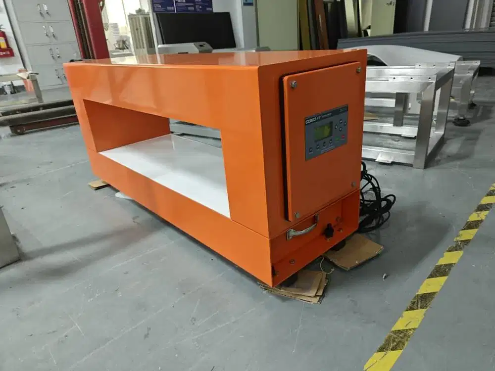 MASUSSKITA - Metal Detector line Conveyor Crusher