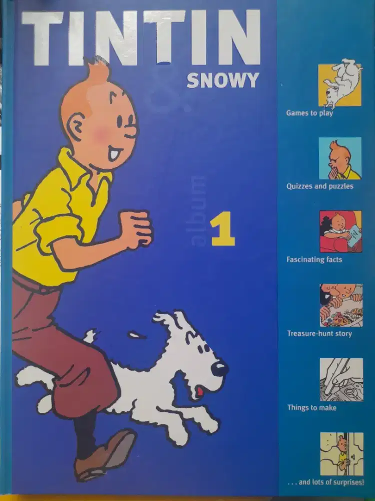 Komik Tintin, hard cover