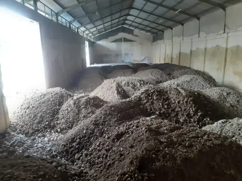 Pasir pasang batu belah sirdam limestone Abu batu pasir pasang