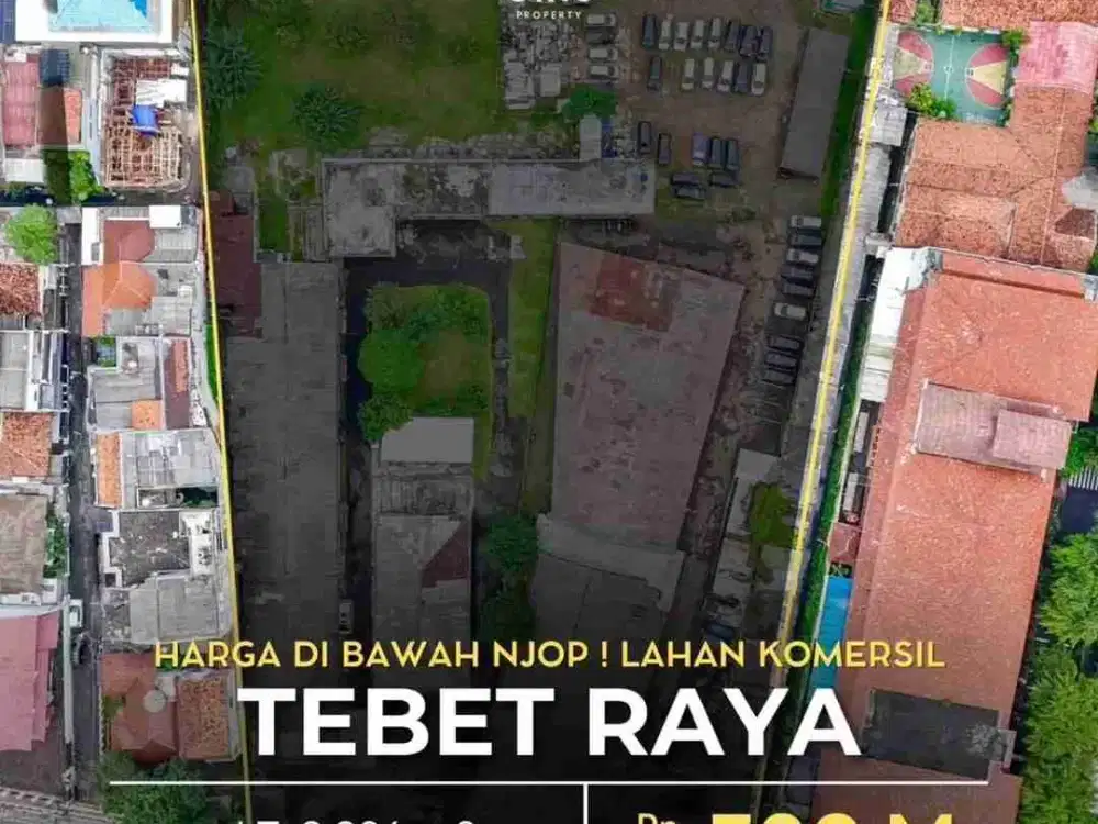 Tebet Raya Lahan Komersial Zona K Sub Zona K2 Harga dibawah NJOP