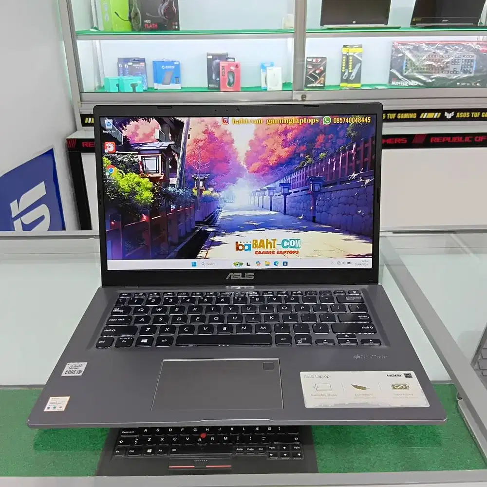 ASUS VIVOBOOK A416JA CORE I5 8GB 512GB FHD IPS BACKLIT