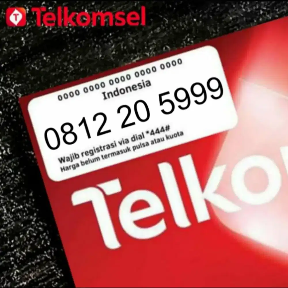 Nomor cantik simpati 10 digit fresh telkomsel