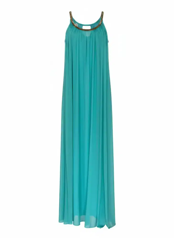 Preloved Pleated Maxi Dress