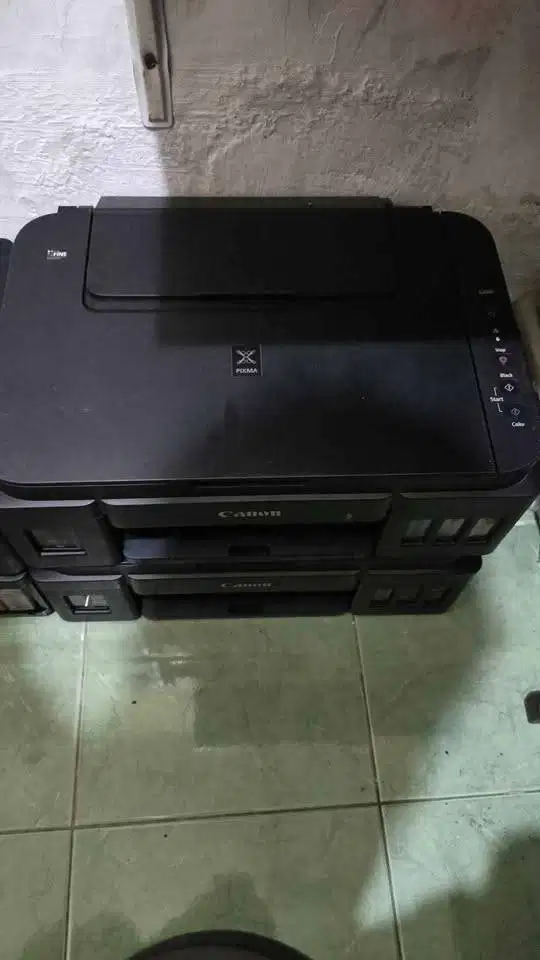 Printer G3010 sama 2000 kosongan normal