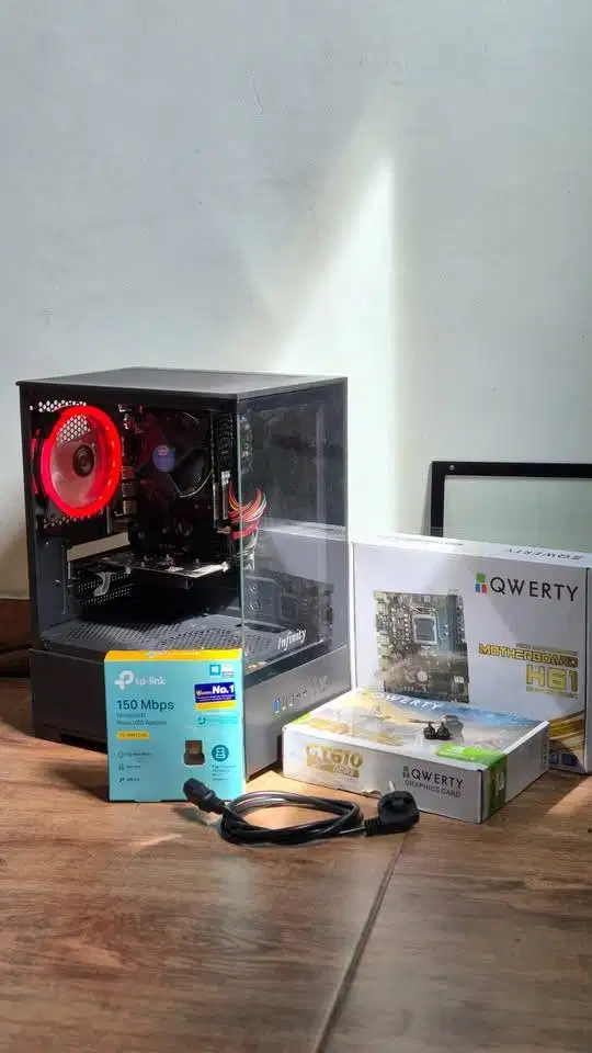 Dijual PC/CPU Komputer i5 NVME HDMI VGA GT610