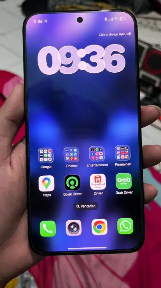 Poco f7 12/512 hitam