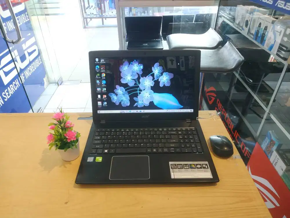 TINGGAL PAKE LAPTOP ACER E5-575G CORE i7 RAM 8GB NVIDIA