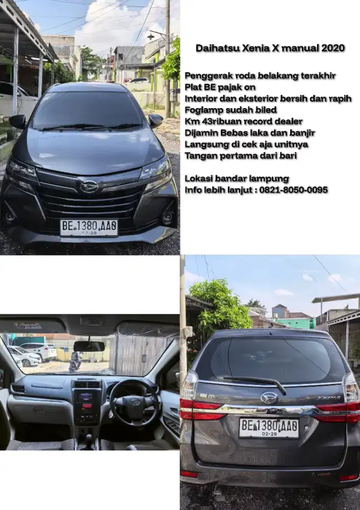 Daihatsu Xenia X 1.3 MT