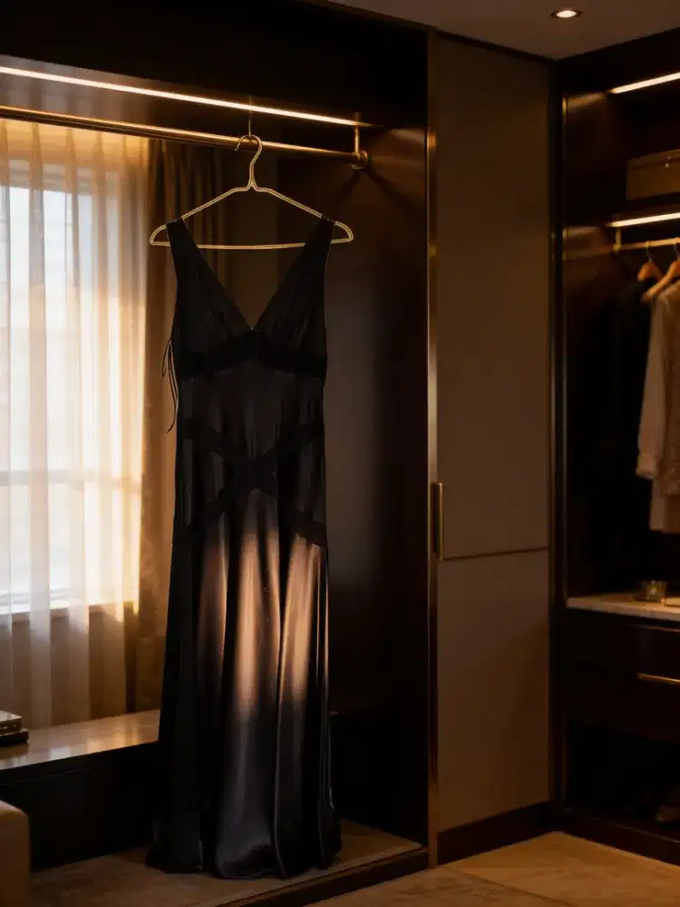 Preloved ABS Allen Schwartz Maxi Dress Formal