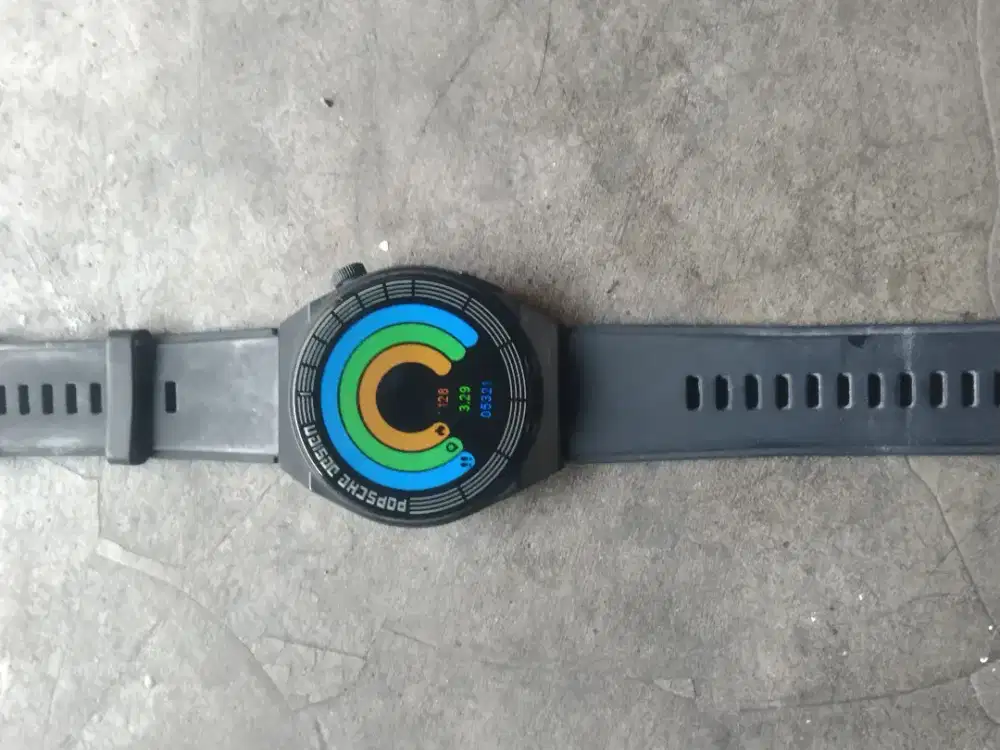 Jual Smartwatch Laxasfit gt8 porshe design 130rb nett fullset