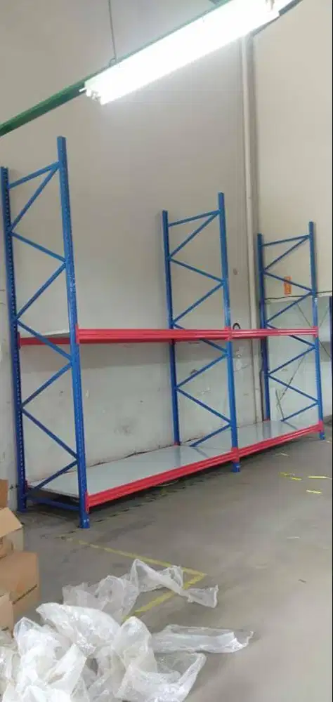 HEAVY DUTY SHELVING RAK KAPASITAS 1000Kg RAEDY STOK