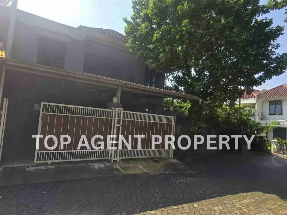 Dijual cepat Rumah Hook 2 Lantai, strategis, di Vila Indah Pajajaran.