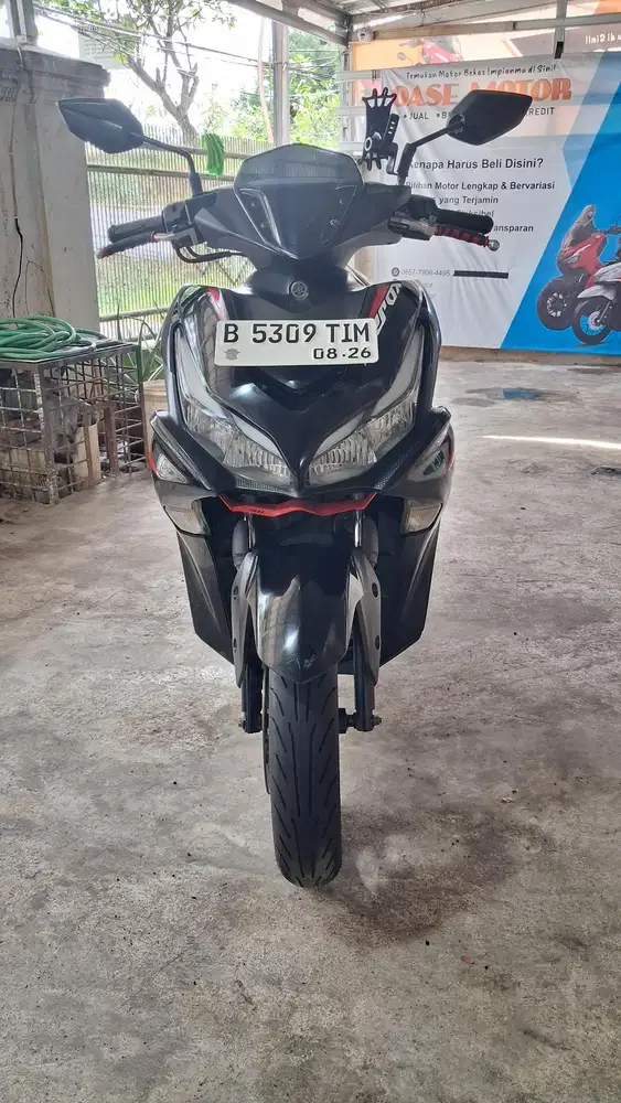 (A) Yamaha Allnew Aerox 155 Con tahun 2021