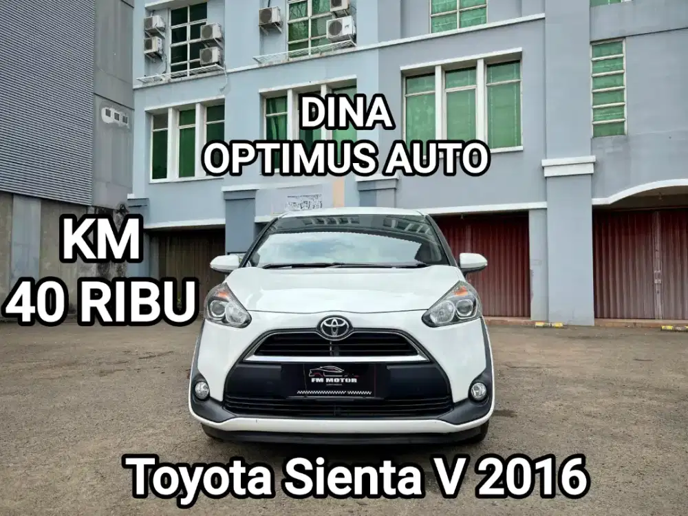 Toyota Sienta V 2016 Automatic 1.5, Km 49Ribu, Pajak Panjang