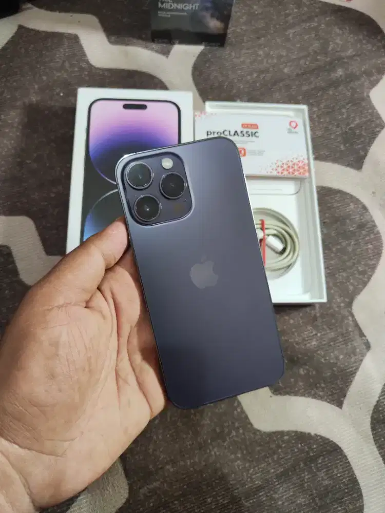 Iphone 14 promax 256gb ibox fullset mulus