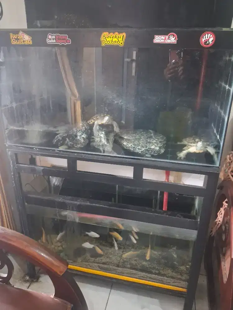 Dijual aquarium full set