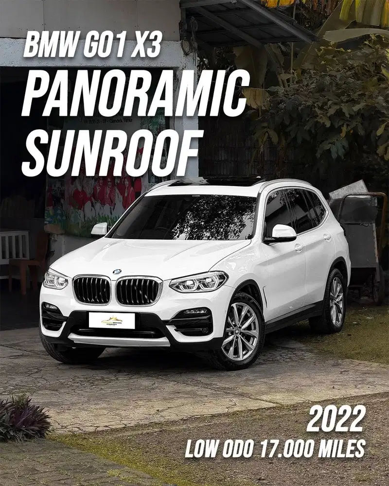 BMW X3 G01 2021   ONLY 559 JUTA NETT (CASH)  Bukan jebakan kredit
